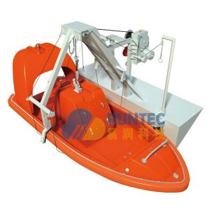 Rescue boat and davit