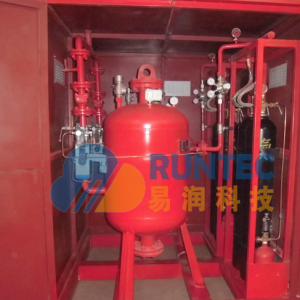 Shipboard Dry Powder Fire Extinguishing System