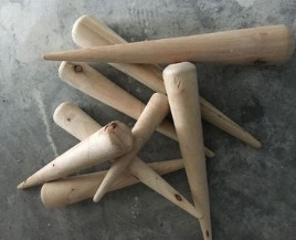 Small and Medium Wooden Splicing Fids