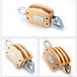 Small Wooden Pulley Teaching Aid