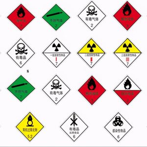 IMDG Labeling Chart
